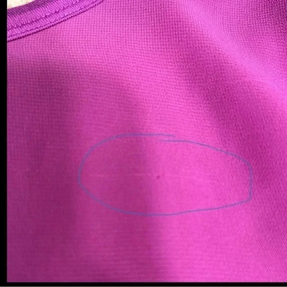 “Foxy “logo Y2K,
double lattice top,Sheer overlay ,fitted,collegiate, flaw - Picture 14 of 16